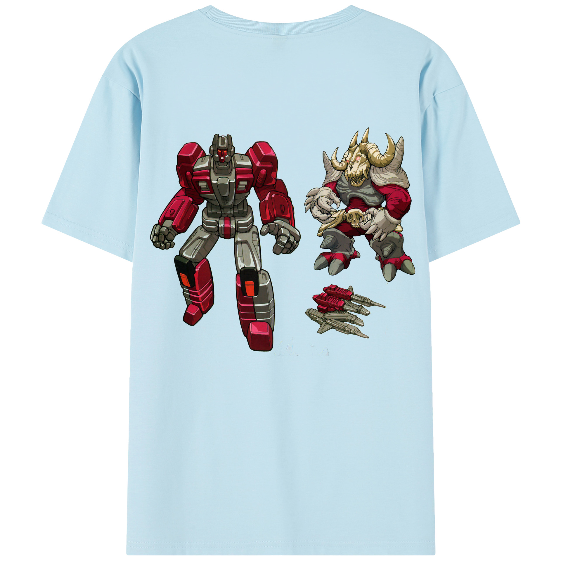 （画像用）  綿100％半袖Tシャツ（背面プリント）